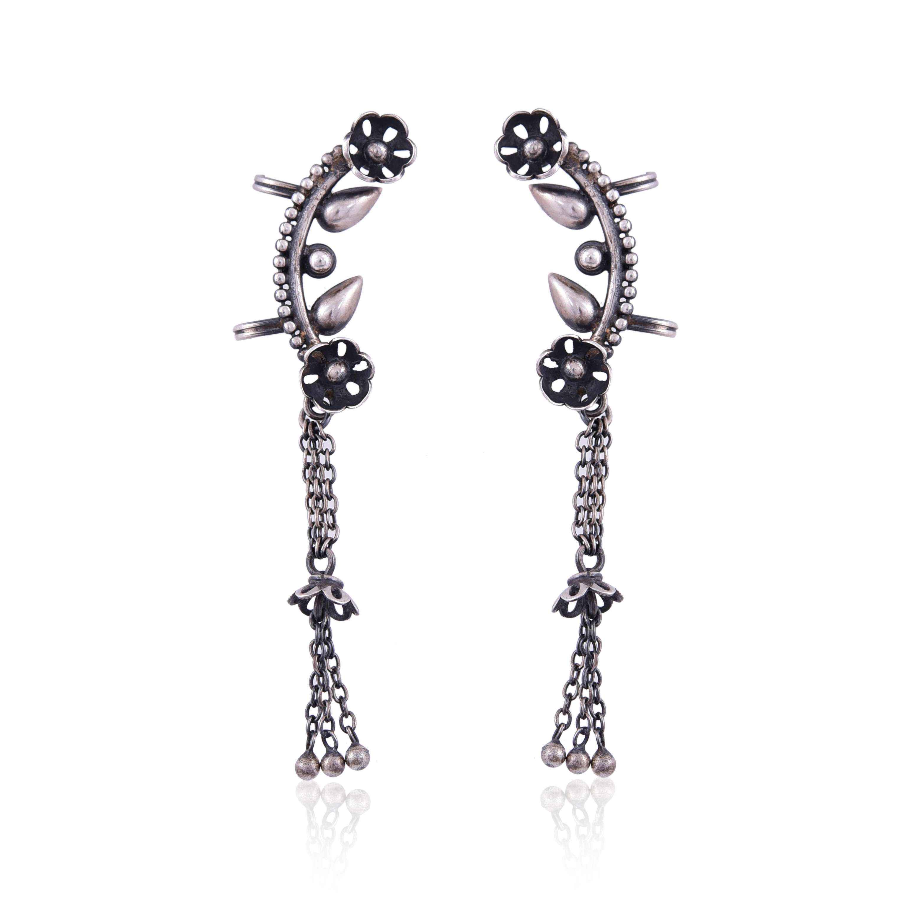 925 Silver ear cuff earring :SKU5829